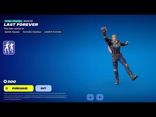 Fortnite Last Forever Emote Rollie Emote Return In Item Shop & Some Other Icon Series Emotes Return!