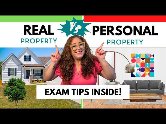 Real Property vs. Personal Property: Must-Know Differences for Your Real Estate Exam!