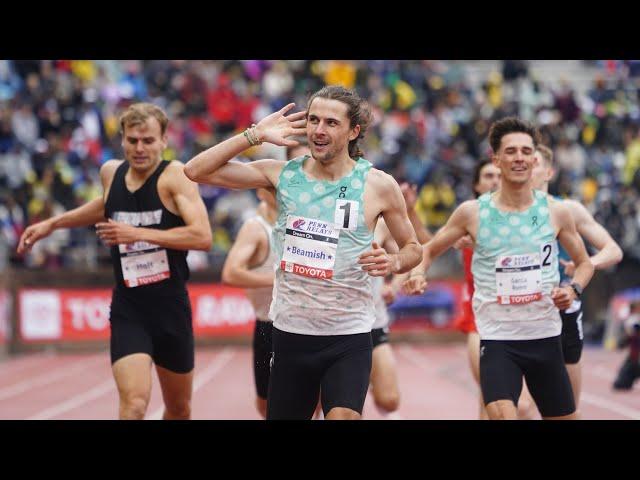 Geordie Beamish EXPLODES Final Lap In Penn Relays Mile [FULL RACE]