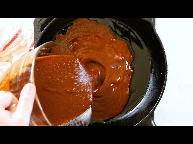 Authentic Mexican Red Enchilada Sauce // Kevin Is Cooking