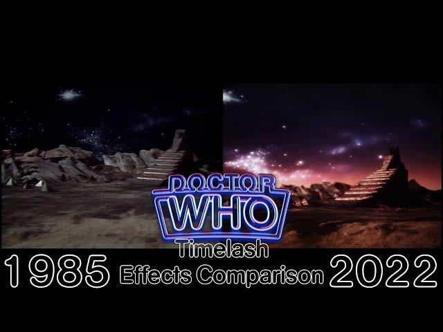 Doctor Who: Timelash Effects Comparison