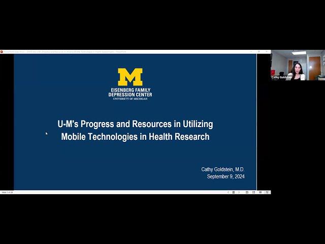 U-M's Progress and Resources in Utilizing Mobile Technologies in Health Research | DIGIT-MI