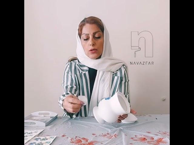 ️ ظروف ساده رو  اینجوری طرحدار کن ️