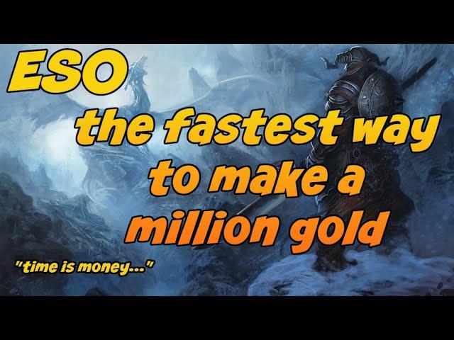 Follow this simple guide to make millions in ESO