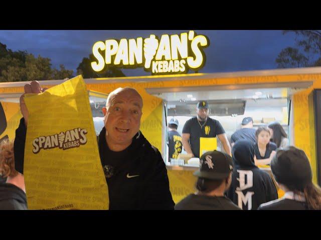 Spanians Kebabs Grand Opening @ Penrith (Mixed Kebab Combo)