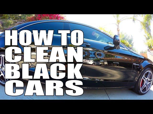 How To Clean Black Cars - Masterson's Car Care - Auto Detailing - Mercedes-Benz AMG