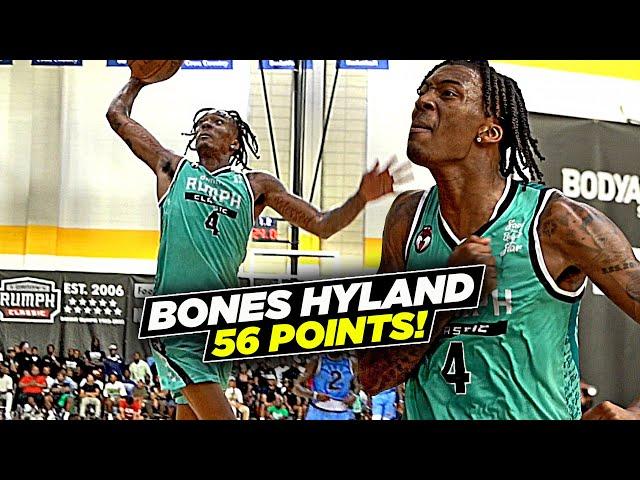 Bones' Hyland Dropped 56 POINTS at Rumph Classic While Talking His TALK!!