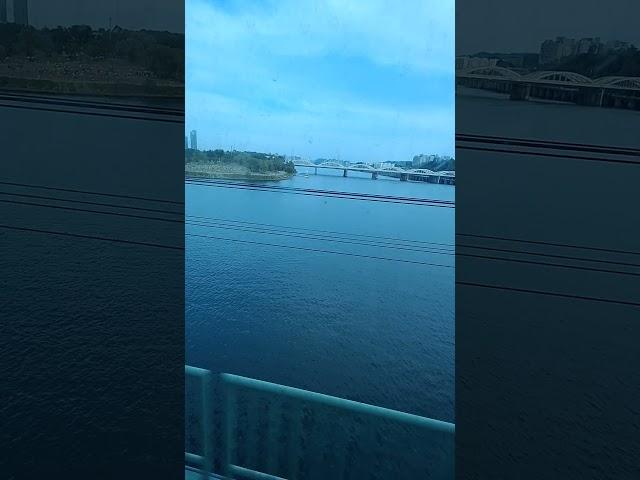주중 매일 왕복하는 길 한강철교 , 한강 #길#한강#철교
