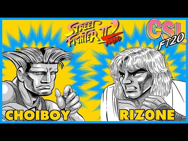 FT20: Riz0ne (Ken) vs. ChoiBoy (Guile)