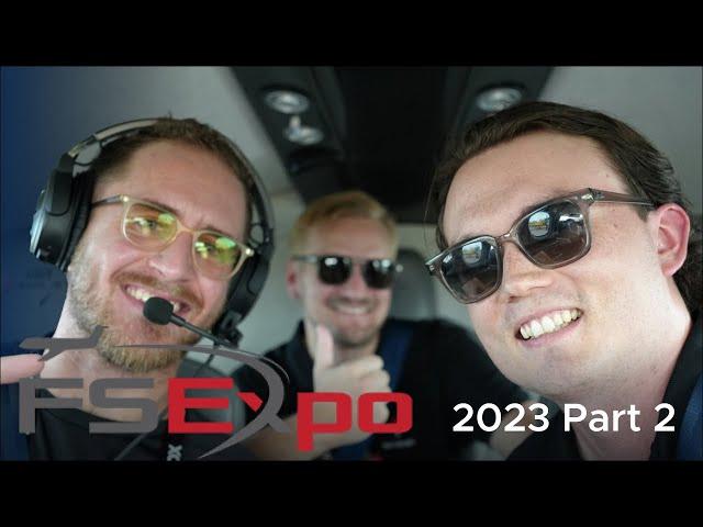 FSExpo 2023 P2 - Flying a Vision Jet with Airforceproud95, FlightFX, FSReborn and SimFab!