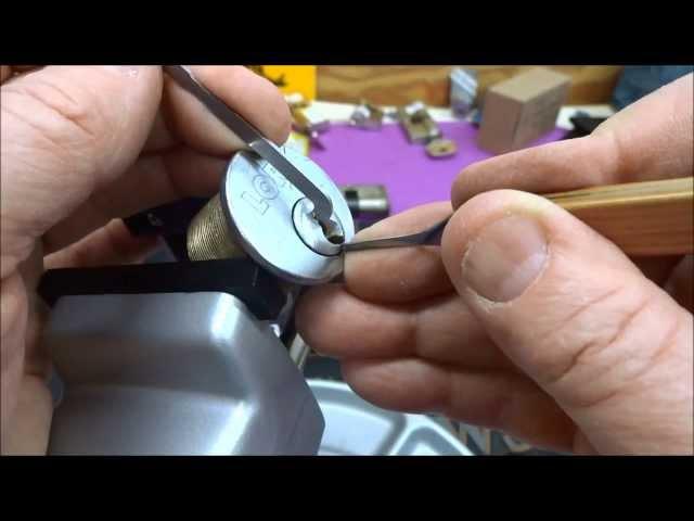 (505) Norseman Lockpicker's CHALLENGE LOCK picked and gutted!