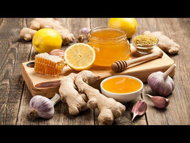 Honey, Ginger, Lemon and Garlic a powerful combination get your immunity to the maximum