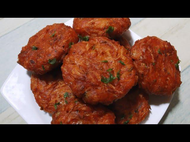 Easy Snack With Onion & Rice flour/Crispy Tea time Snack