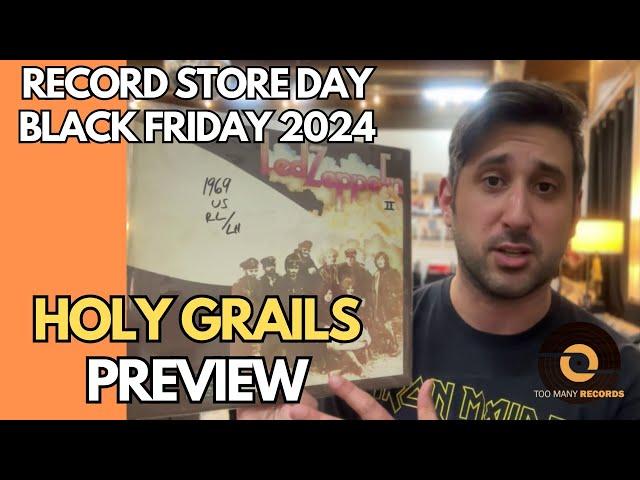 Record Store Day Black Friday 2024 - Holy Grail Vinyl Showcase!