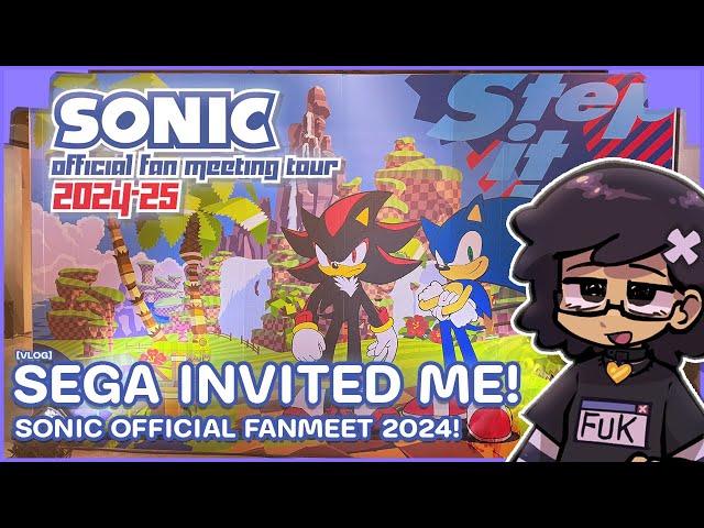 SEGA INVITED ME TO SONIC SPECIAL EVENT!