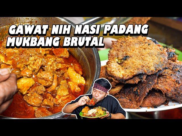 KALAP MAKAN NASI PADANG DISINI SAMPE ABIS RATUSAN RIBU !!!