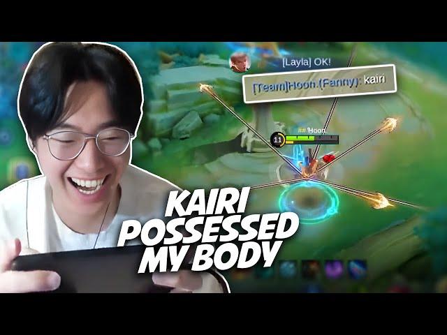 Hoon Wanted to be KAIRI for a Game… It Didn’t End Well!  | Mobile Legends Highlights