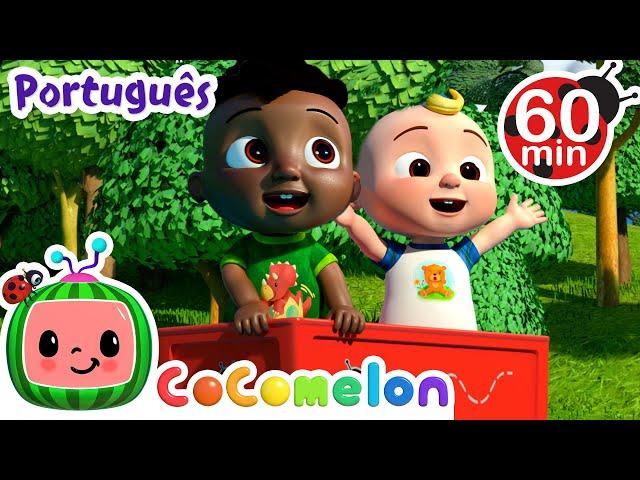 Vamos Brincar Lá no Parque! | 1 HORA DE COCOMELON! | Músicas Infantis em Português | Hora do Cody