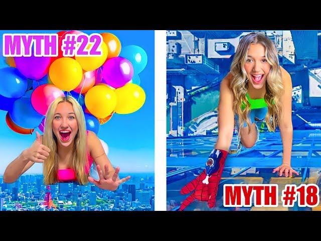 BUSTING CRAZY MYTHS FOR 24 HOURS! *CHALLENGE