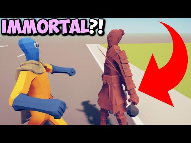 Let's Beat Literal Immortal Terracotta Warrior in TABS - Totally Accurate Battle Simulator