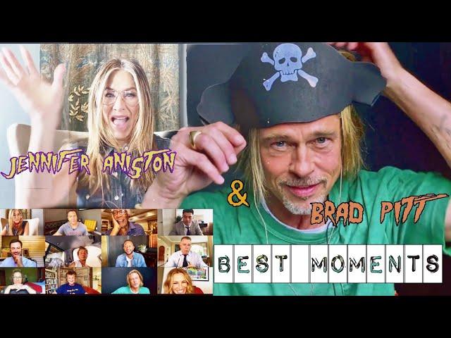 Brad Pitt & Jennifer Aniston best moments  || ‘Fast Times’ Virtual Table Read