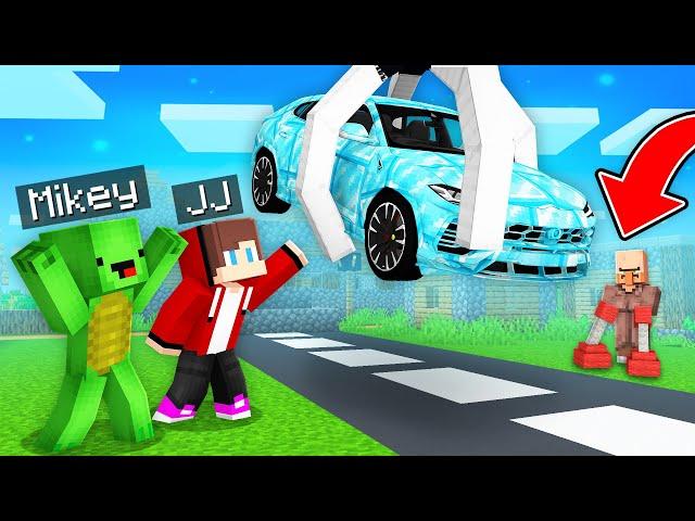 Why Villager Steal Mikey & JJ Diamond Car in Minecraft? (Maizen)