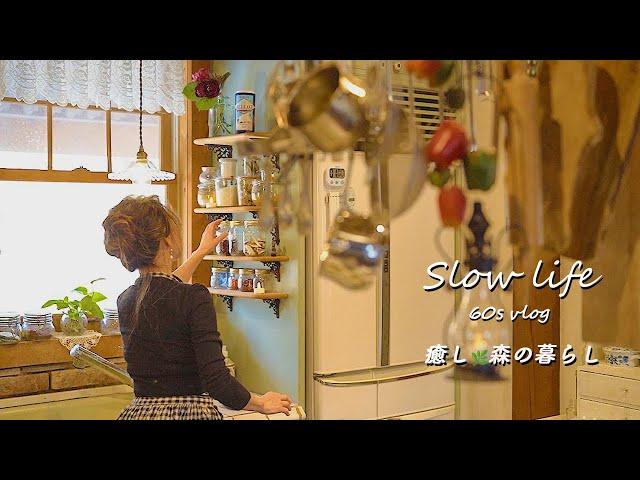 [Country life] 60s | DIY | Shabby chic kitchen to keep your body in shape/Vegetarian food/Vlog