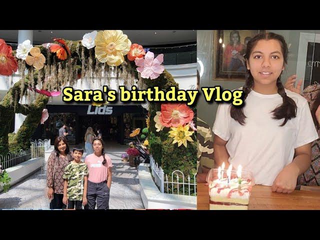 Sara's Birthday Vlog / Life in USA || Shafaq Asghar