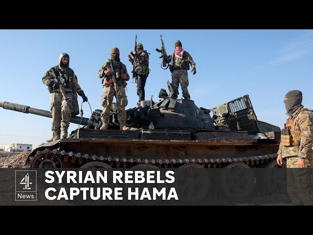 Syrian rebels capture Hama for first time since 2011