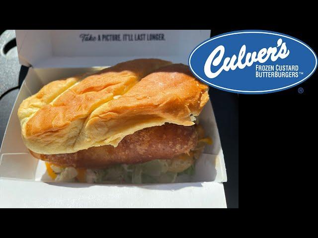 Culver’s North Atlantic Cod Fillet Sandwich Review