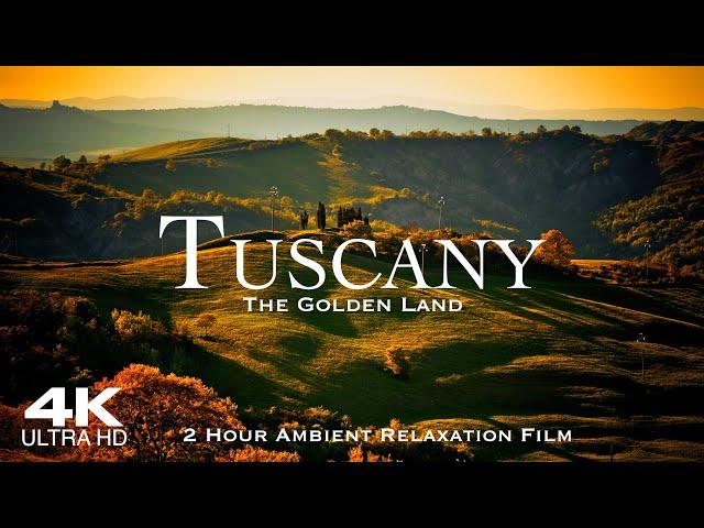 [4K] TUSCANY Drone Aerial Bach Mozart Beethoven Grieg Liszt Chopin Tchaikovsky