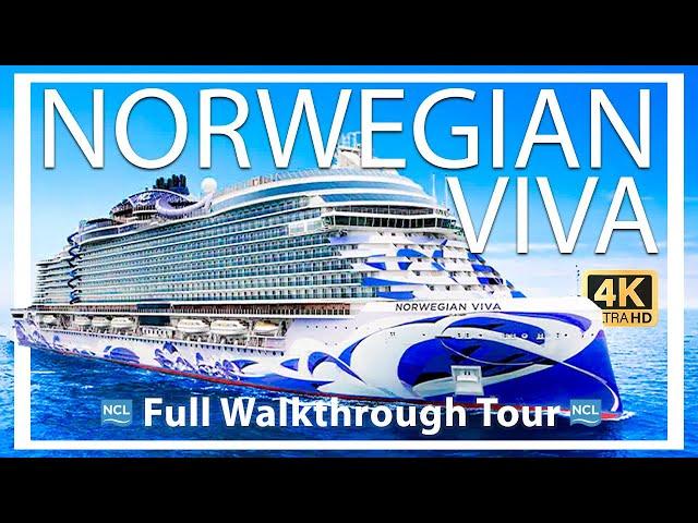 Norwegian Viva | Full Walkthrough Cruise Ship Tour | BRAND NEW 2023 | New Race Car Track on Board!