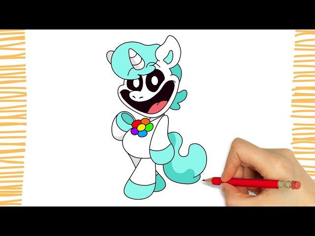 How to Draw CRAFTYCORN I Poppy Playtime