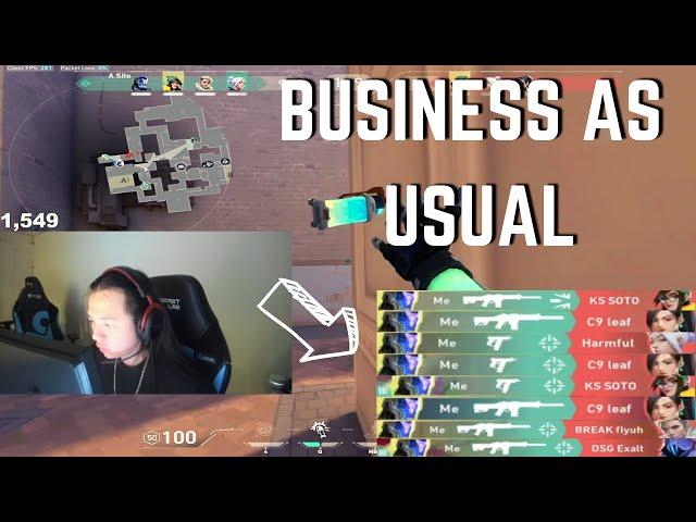 C9 Xeppaa BUSINESS AS USUAL // PRO 10 MANS | VALORANT Clips