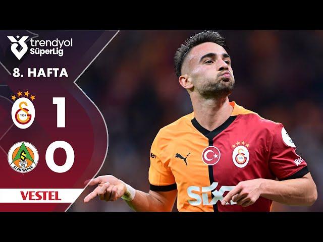 Vestel | Galatasaray (1-0) Alanyaspor - Highlights/Özet | Trendyol Süper Lig - 2024/25