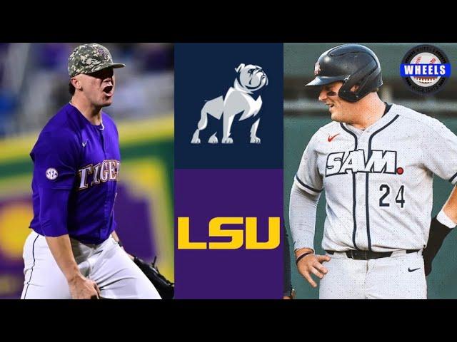 Samford vs #1 LSU Highlights (Game 1) | 2023 College Baseball Highlights