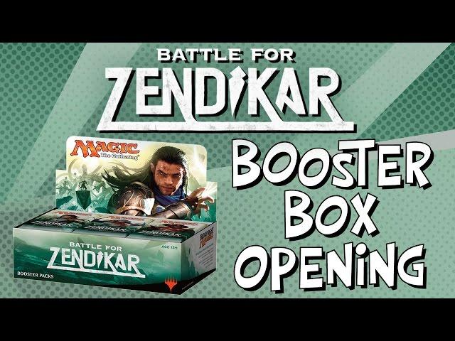 MTG - Battle For Zendikar Booster Box Opening (A Brain Pulp Pre-launch Video)