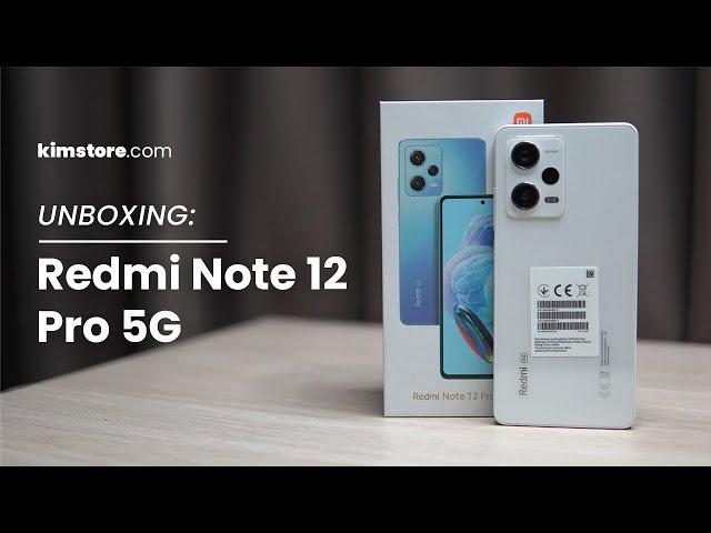 Unboxing Redmi Note 12 Pro 5G