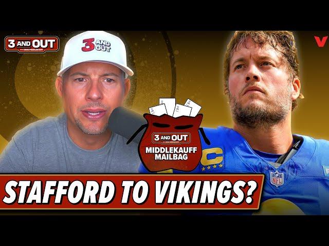 Vikings-Rams trade for Stafford, Geno Smith’s future with Seahawks, Sam Darnold payday | 3 & Out