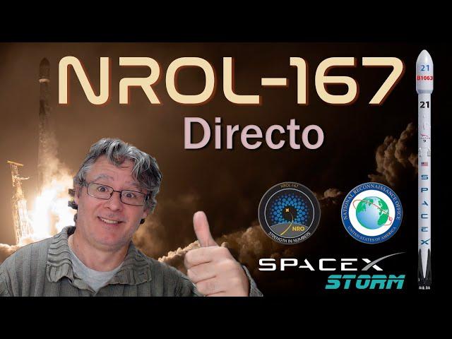 ¡Lanzamiento de la misión NROL-167 de SpaceX! 