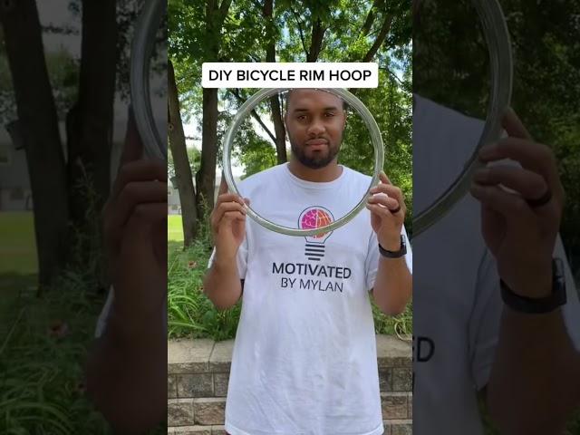 DIY Bicycle Rim Hoop | Motivated By Mylan