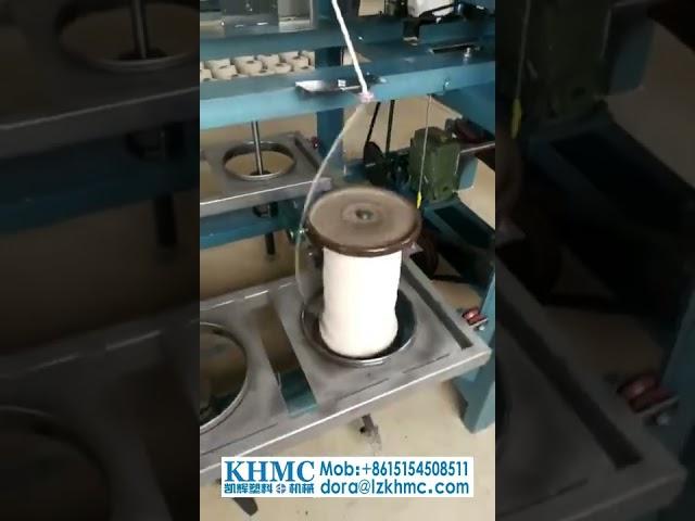 Ring twisting machine two step twisting for 1-5mm rope