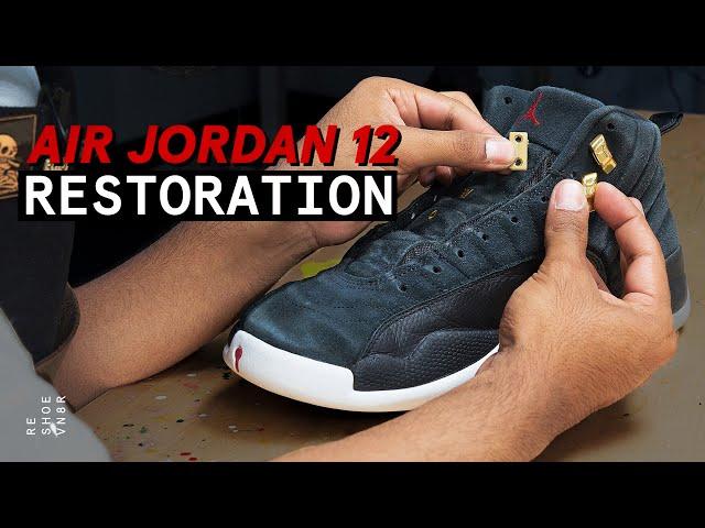 Air Jordan 12 Reverse Taxi Full Restoration