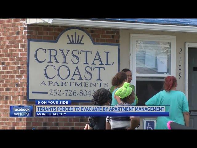 9 On Your Side: Tenants forced to leave apartments in Morehead City