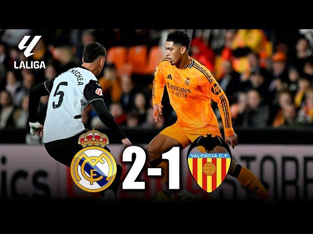 REAL MADRID vs VALENCIA 2-1| PRIMERA EPICA REMONTADA 2025