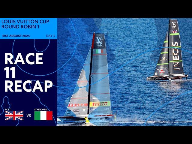 Louis Vuitton Cup Race 11 Recap