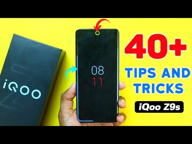 iQoo Z9s Tips and Tricks || iQoo Z9s 5G 40+ New Hidden Features in Hindi