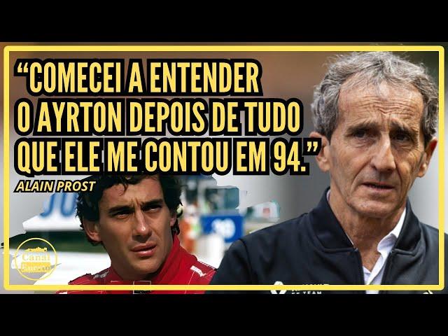 "Sei de algo sobre o Ayrton que nunca vou revelar." - Alain Prost