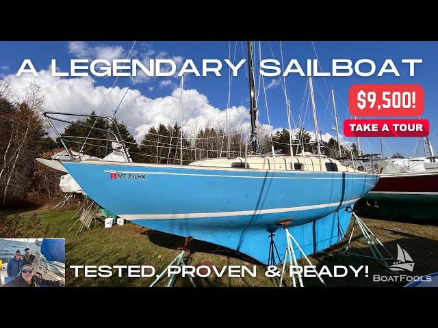 A LEGENDARY Sailboat: Tested, Proven, and Ready! This Contessa 26 can go anywhere! $9,500! FULL TOUR