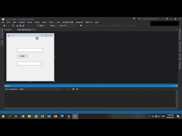 How to use autocomplete using combobox and textbox vb.net